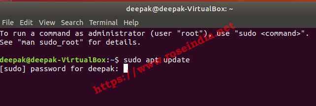 Update Ubuntu 18.04