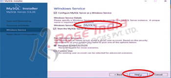 MySQL Installation on Windows 10 - Apply configuration