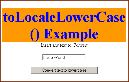 ... lower case letters and click on the button "Convert text to lowercase