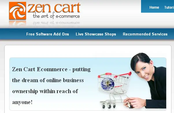zen cart open source shopping cart