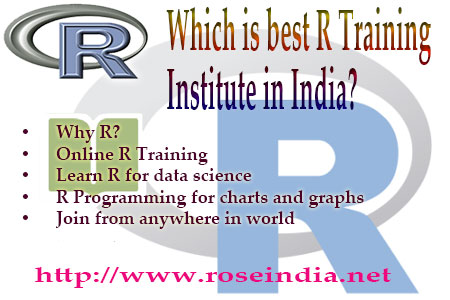 Which is best R Training Institute in India?