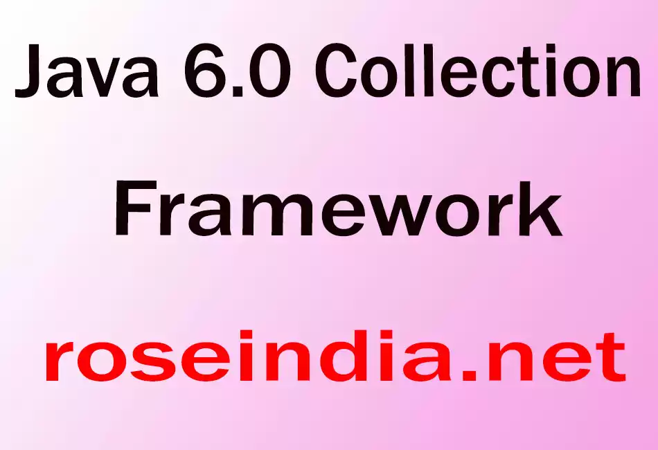 Java 6.0 Collection Framework