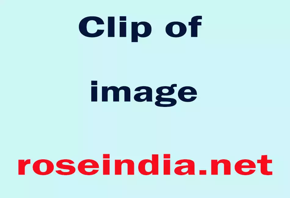Clip of image