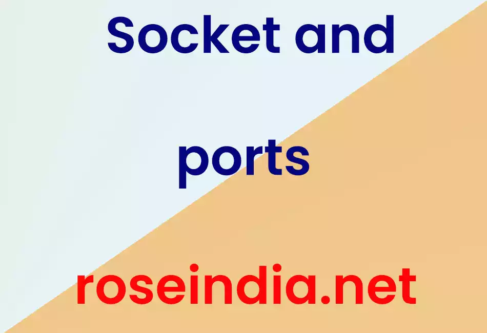 Socket and ports