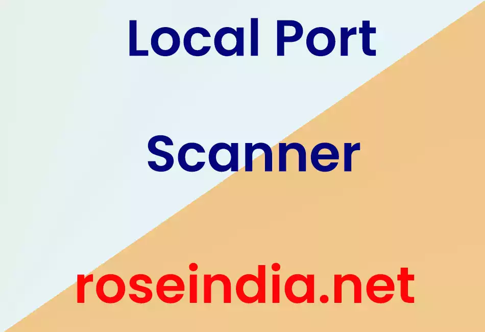 Local Port Scanner