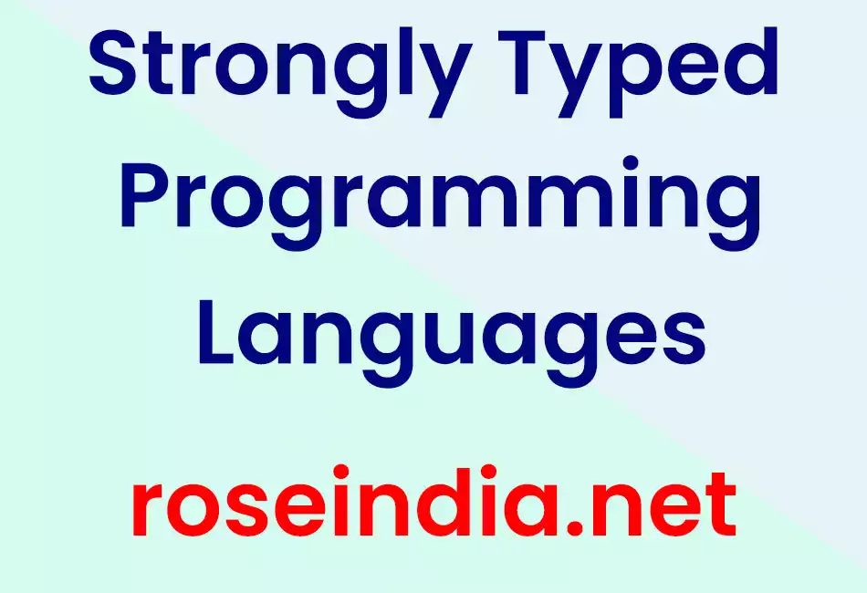 Strong Typing,Java Training Courses,Java Training delhi,Online Java Training,Online Java Tutor,Free 