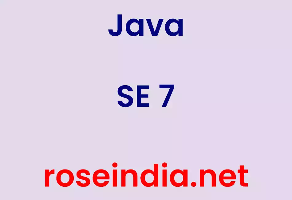 Java SE 7