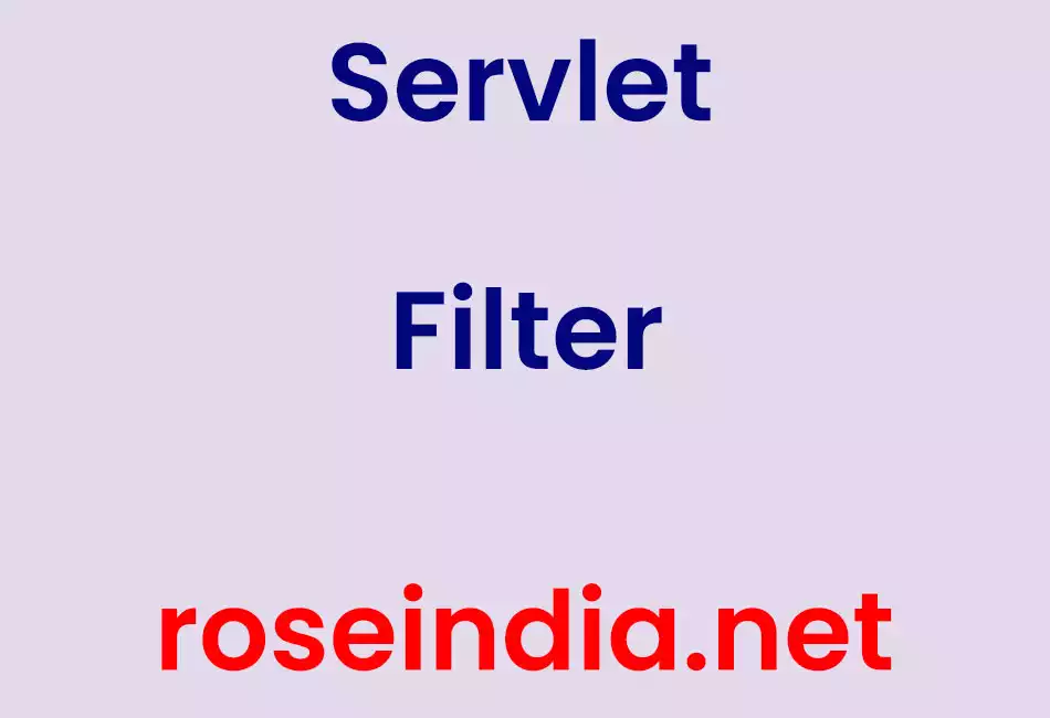 Servlet Filter
