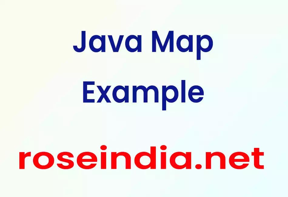 Java Map Example