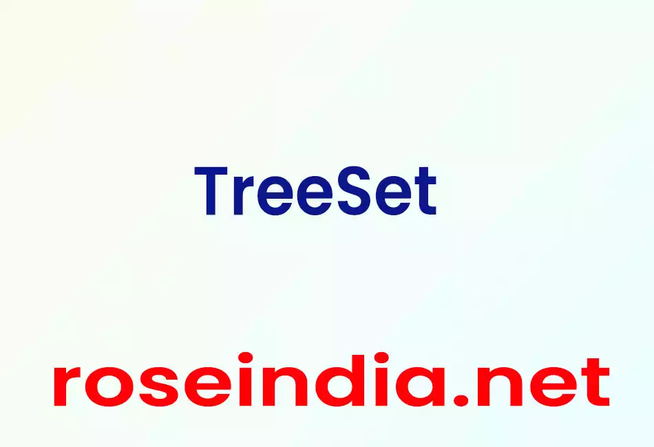 TreeSet