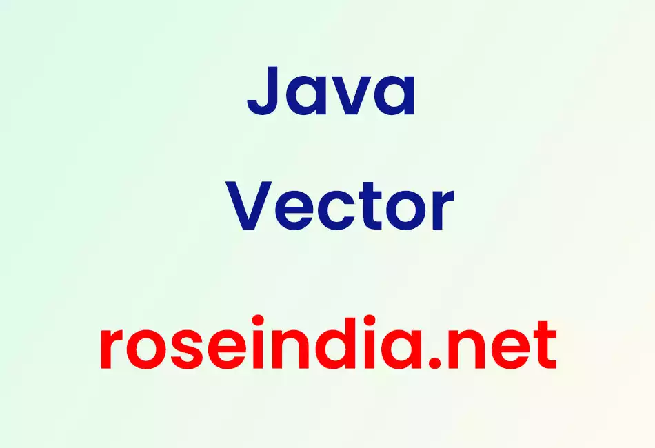 Java Vector