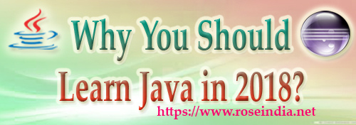 Why You Should Learn Java in 2018?