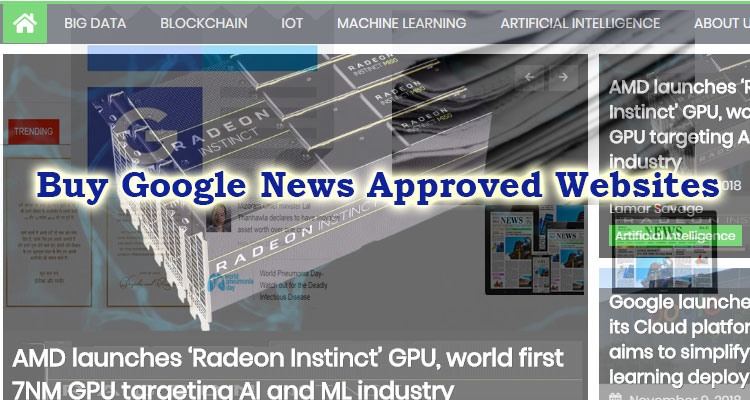 Buy Google News Approved Website