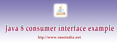 Java 8 consumer example