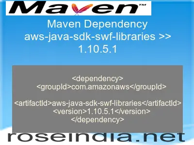 Maven dependency of aws-java-sdk-swf-libraries version 1.10.5.1