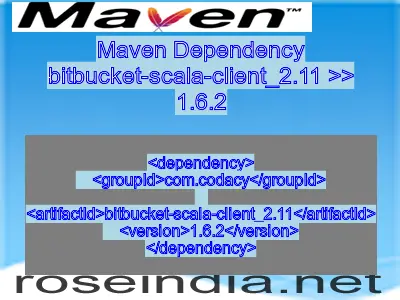 Maven dependency of bitbucket-scala-client_2.11 version 1.6.2