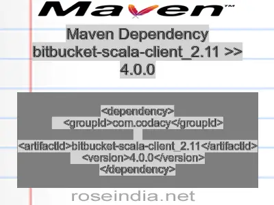 Maven dependency of bitbucket-scala-client_2.11 version 4.0.0