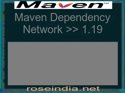 Maven dependency of Network version 1.19