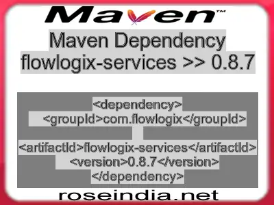 Maven dependency of flowlogix-services version 0.8.7