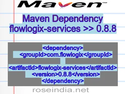 Maven dependency of flowlogix-services version 0.8.8