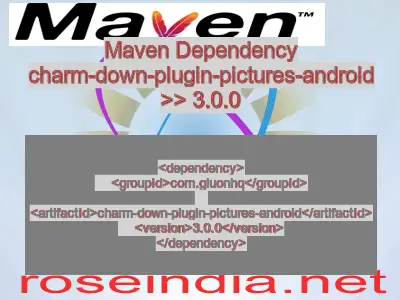 Maven dependency of charm-down-plugin-pictures-android version 3.0.0