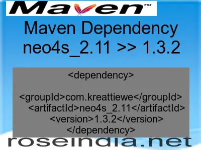 Maven dependency of neo4s_2.11 version 1.3.2