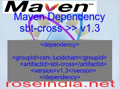 Maven dependency of sbt-cross version v1.3