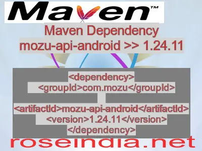 Maven dependency of mozu-api-android version 1.24.11