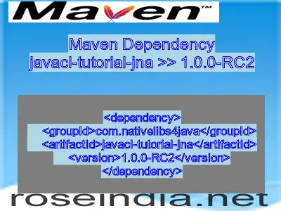 Maven dependency of javacl-tutorial-jna version 1.0.0-RC2