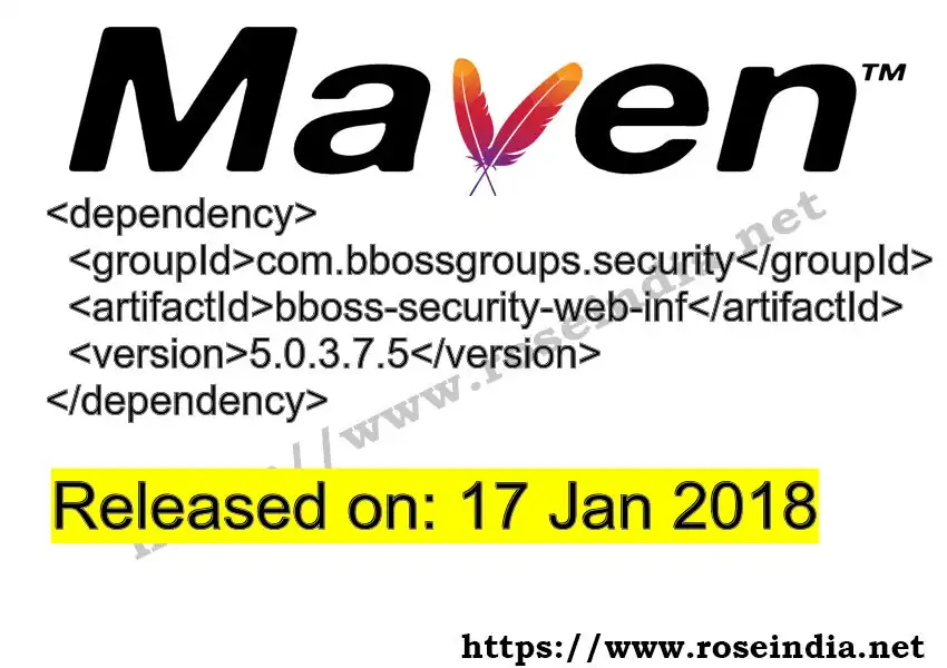 Maven dependency for  GROUP_ID - ARTIFACT_ID version VERSION_ID is released. Learn to use  ARTIFACT_ID version VERSION_ID in Maven based Java projects