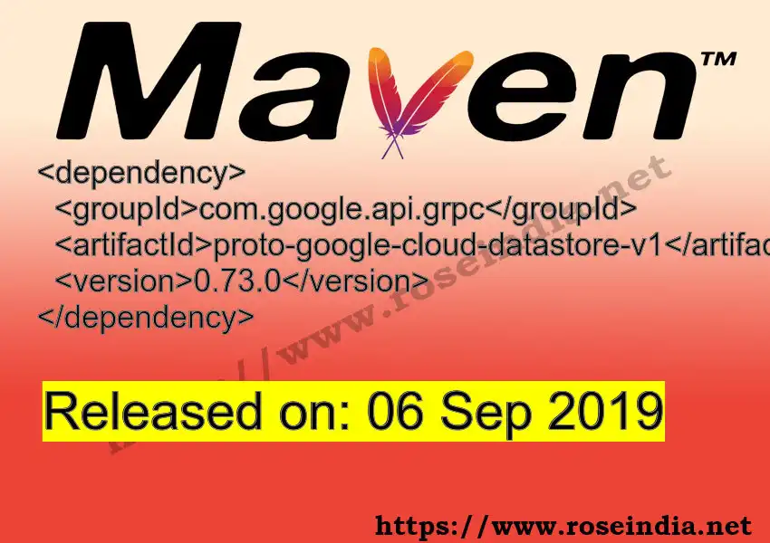 Maven dependency for  GROUP_ID - ARTIFACT_ID version VERSION_ID is released. Learn to use  ARTIFACT_ID version VERSION_ID in Maven based Java projects