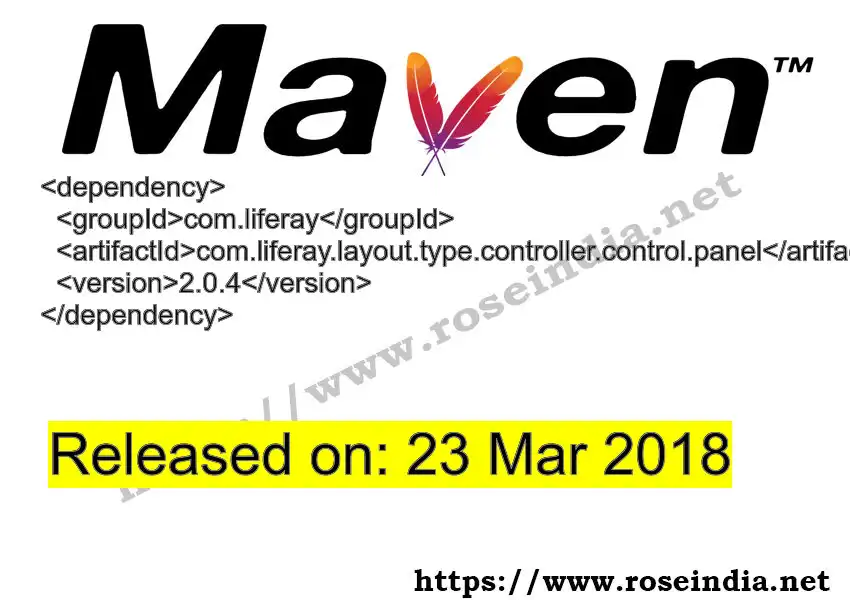 Maven dependency for  GROUP_ID - ARTIFACT_ID version VERSION_ID is released. Learn to use  ARTIFACT_ID version VERSION_ID in Maven based Java projects