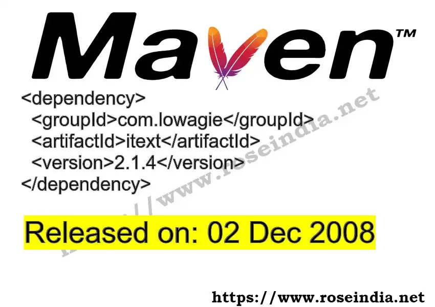 Maven dependency for  GROUP_ID - ARTIFACT_ID version VERSION_ID is released. Learn to use  ARTIFACT_ID version VERSION_ID in Maven based Java projects