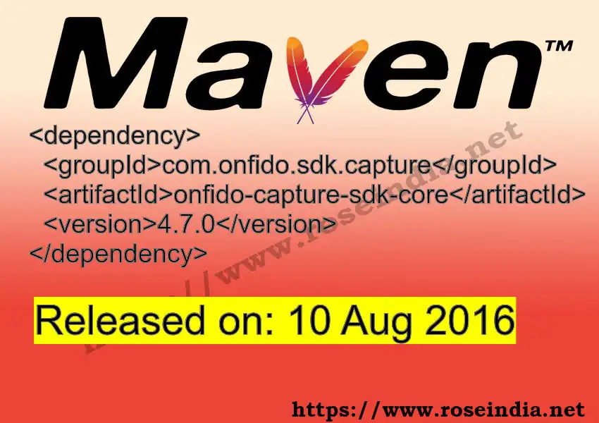 Maven dependency for  GROUP_ID - ARTIFACT_ID version VERSION_ID is released. Learn to use  ARTIFACT_ID version VERSION_ID in Maven based Java projects