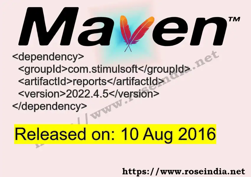 Maven dependency for  GROUP_ID - ARTIFACT_ID version VERSION_ID is released. Learn to use  ARTIFACT_ID version VERSION_ID in Maven based Java projects