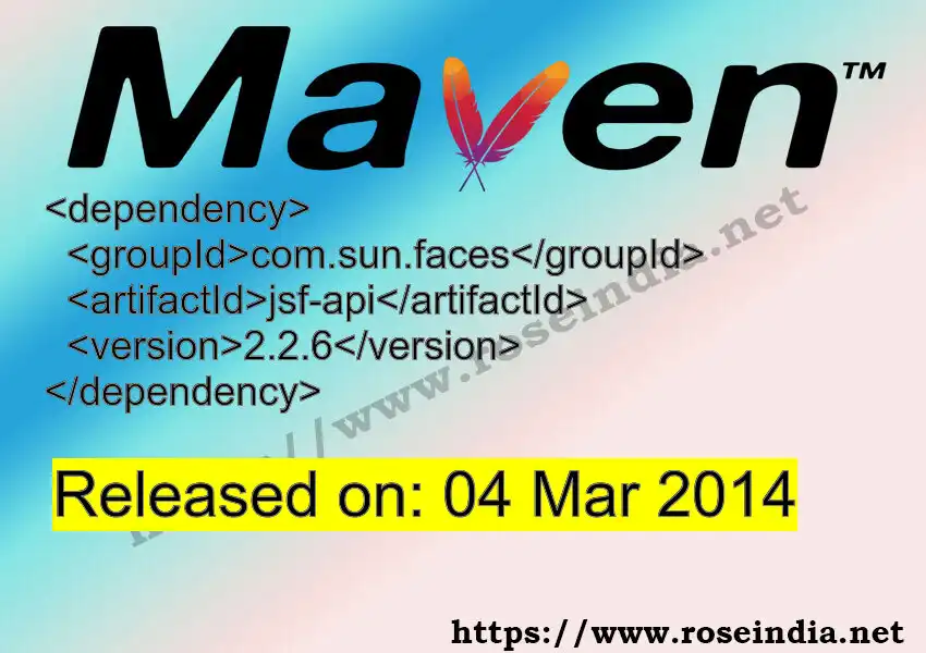 Maven dependency for  GROUP_ID - ARTIFACT_ID version VERSION_ID is released. Learn to use  ARTIFACT_ID version VERSION_ID in Maven based Java projects