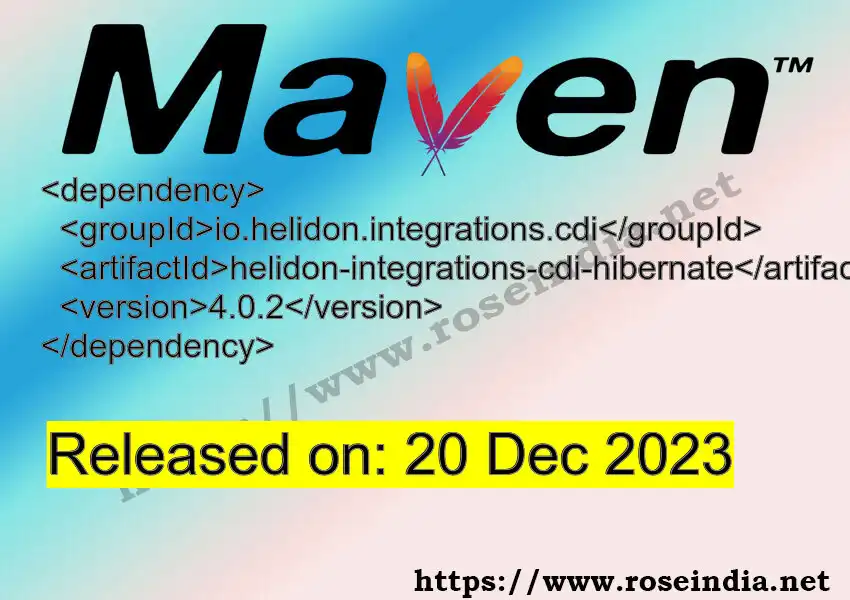 Maven dependency for  GROUP_ID - ARTIFACT_ID version VERSION_ID is released. Learn to use  ARTIFACT_ID version VERSION_ID in Maven based Java projects