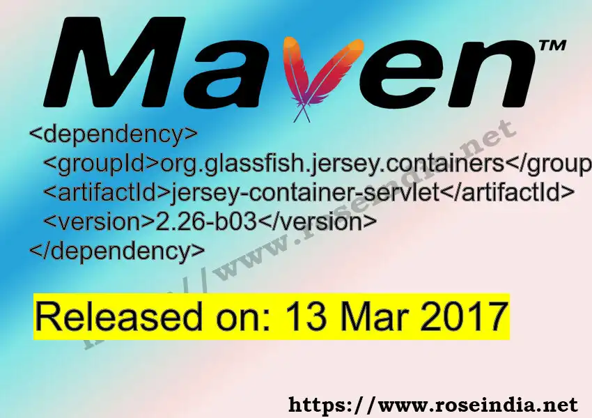 Maven dependency for  GROUP_ID - ARTIFACT_ID version VERSION_ID is released. Learn to use  ARTIFACT_ID version VERSION_ID in Maven based Java projects