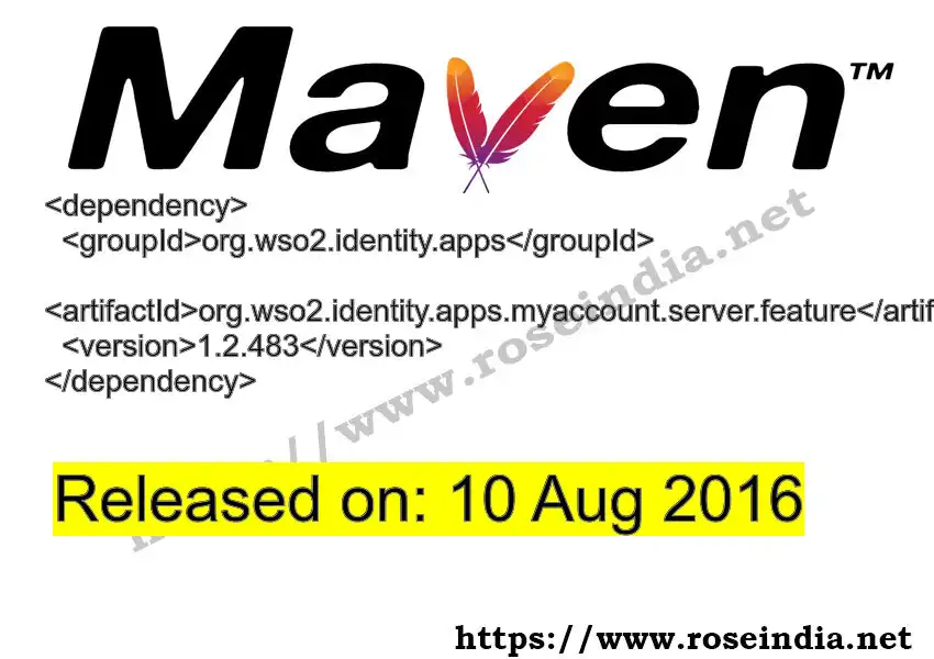 Maven dependency for  GROUP_ID - ARTIFACT_ID version VERSION_ID is released. Learn to use  ARTIFACT_ID version VERSION_ID in Maven based Java projects