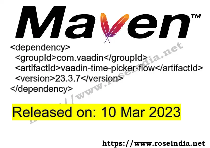 Maven dependency for  GROUP_ID - ARTIFACT_ID version VERSION_ID is released. Learn to use  ARTIFACT_ID version VERSION_ID in Maven based Java projects