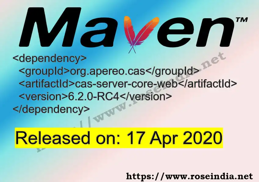 Maven dependency for  GROUP_ID - ARTIFACT_ID version VERSION_ID is released. Learn to use  ARTIFACT_ID version VERSION_ID in Maven based Java projects