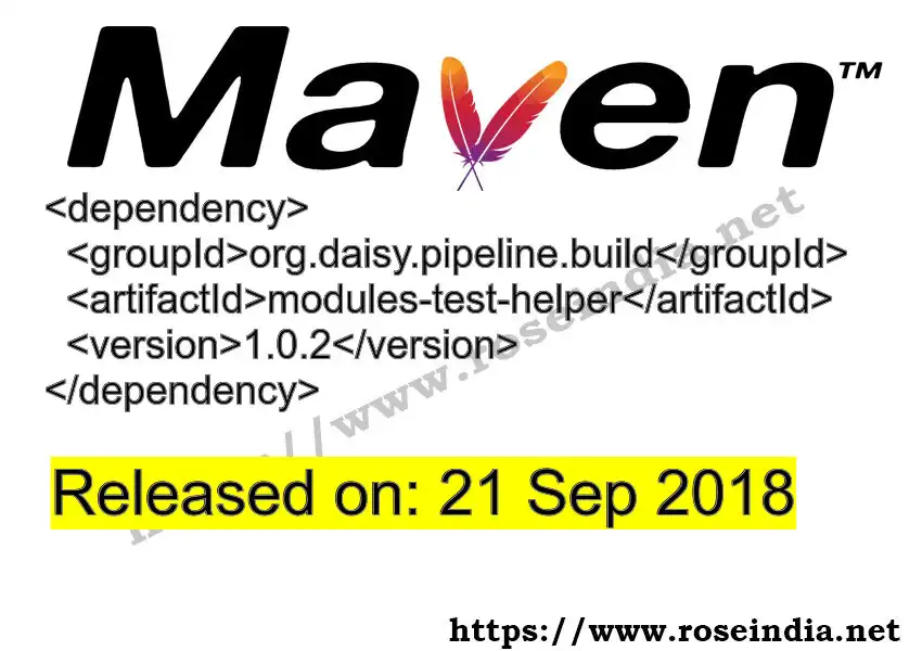 Maven dependency for  GROUP_ID - ARTIFACT_ID version VERSION_ID is released. Learn to use  ARTIFACT_ID version VERSION_ID in Maven based Java projects