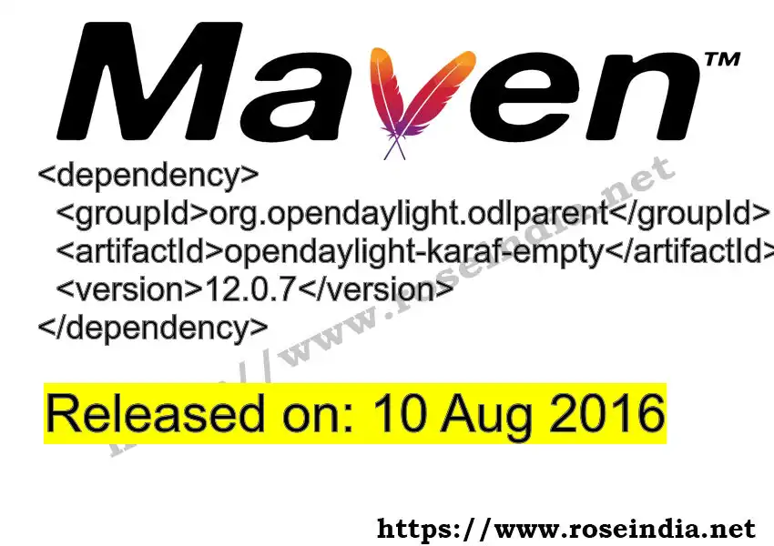 Maven dependency for  GROUP_ID - ARTIFACT_ID version VERSION_ID is released. Learn to use  ARTIFACT_ID version VERSION_ID in Maven based Java projects