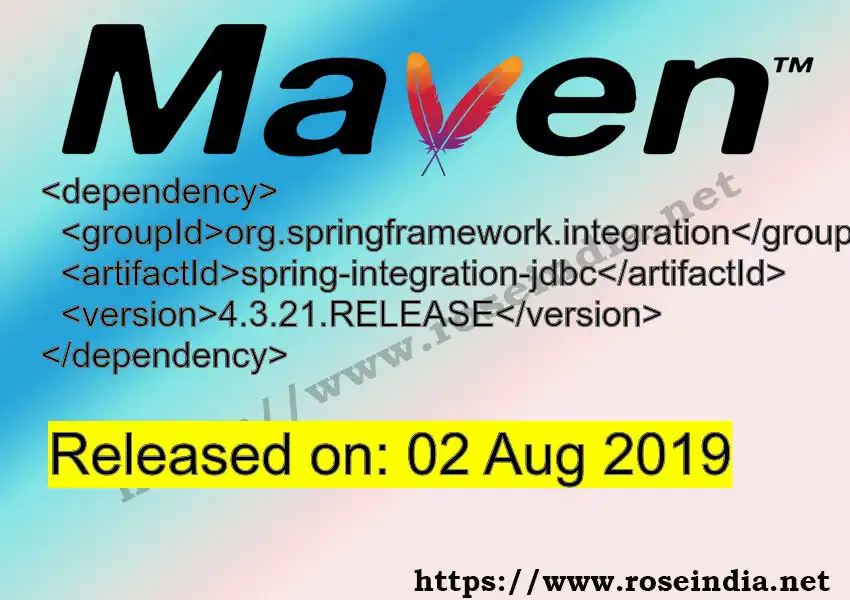 Maven dependency for  GROUP_ID - ARTIFACT_ID version VERSION_ID is released. Learn to use  ARTIFACT_ID version VERSION_ID in Maven based Java projects