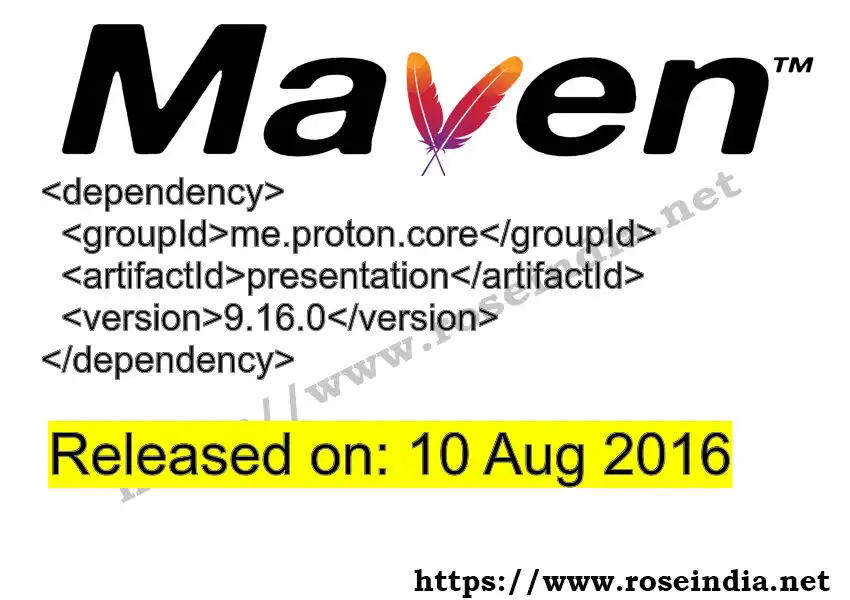 Maven dependency for  GROUP_ID - ARTIFACT_ID version VERSION_ID is released. Learn to use  ARTIFACT_ID version VERSION_ID in Maven based Java projects