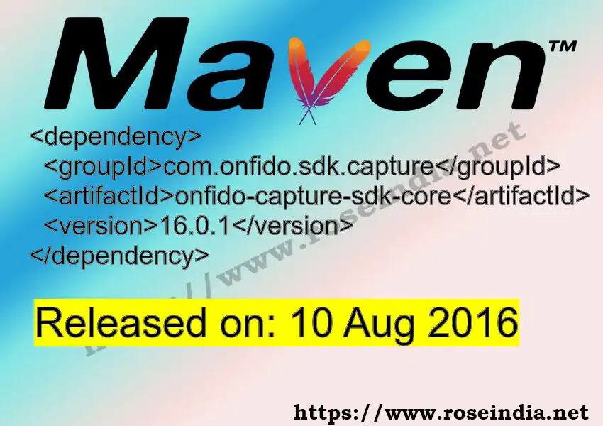 Maven dependency for  GROUP_ID - ARTIFACT_ID version VERSION_ID is released. Learn to use  ARTIFACT_ID version VERSION_ID in Maven based Java projects