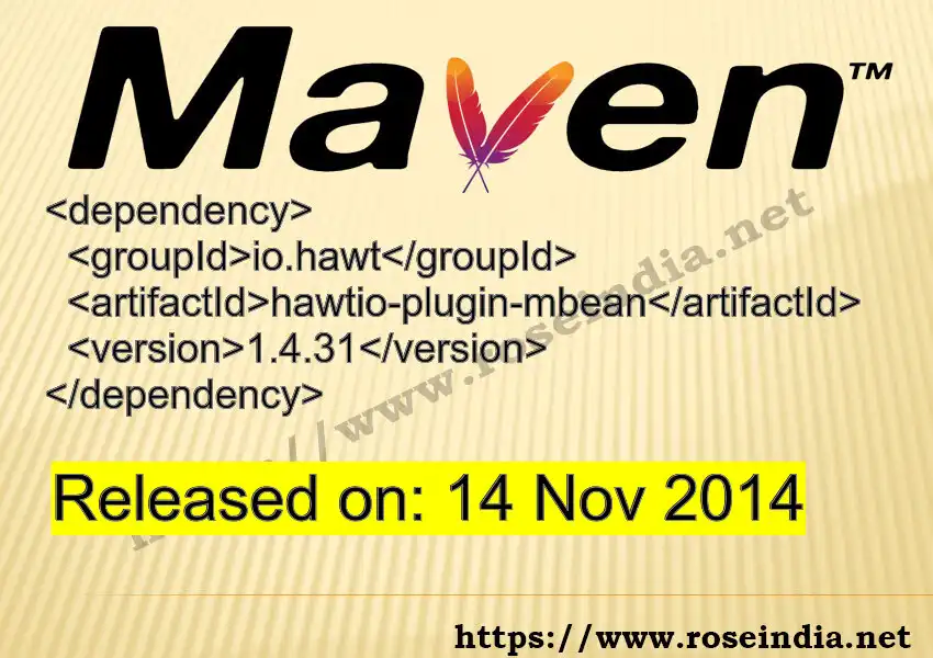 Maven dependency for  GROUP_ID - ARTIFACT_ID version VERSION_ID is released. Learn to use  ARTIFACT_ID version VERSION_ID in Maven based Java projects