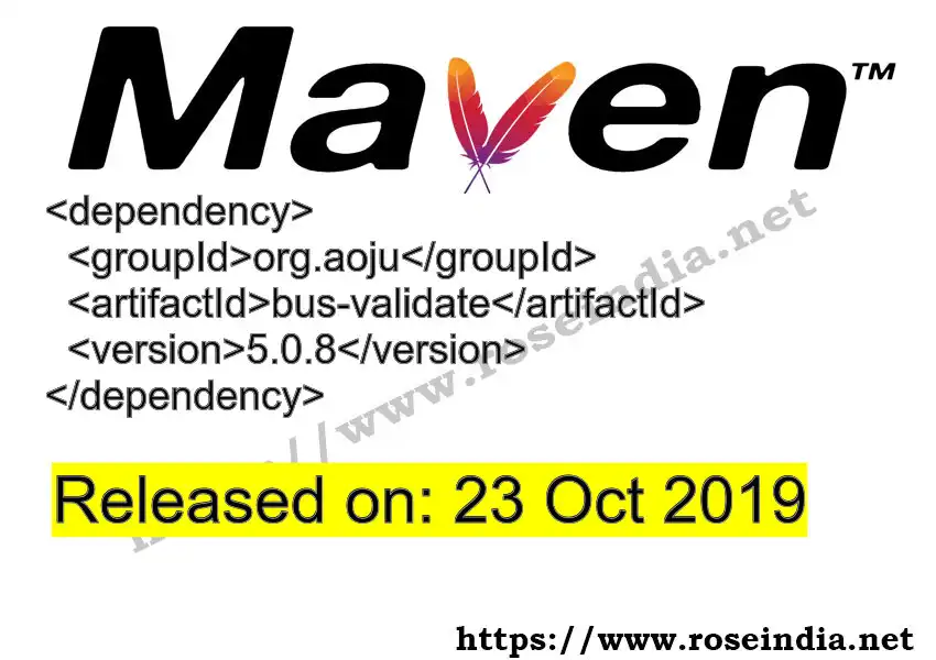 Maven dependency for  GROUP_ID - ARTIFACT_ID version VERSION_ID is released. Learn to use  ARTIFACT_ID version VERSION_ID in Maven based Java projects