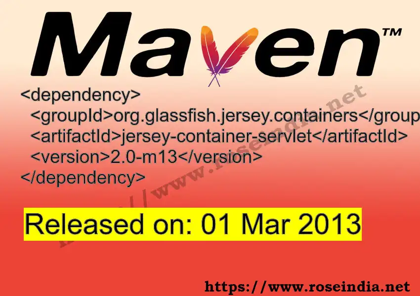 Maven dependency for  GROUP_ID - ARTIFACT_ID version VERSION_ID is released. Learn to use  ARTIFACT_ID version VERSION_ID in Maven based Java projects