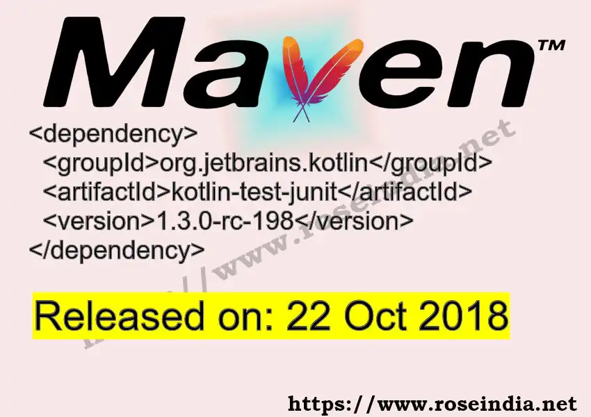 Maven dependency for  GROUP_ID - ARTIFACT_ID version VERSION_ID is released. Learn to use  ARTIFACT_ID version VERSION_ID in Maven based Java projects